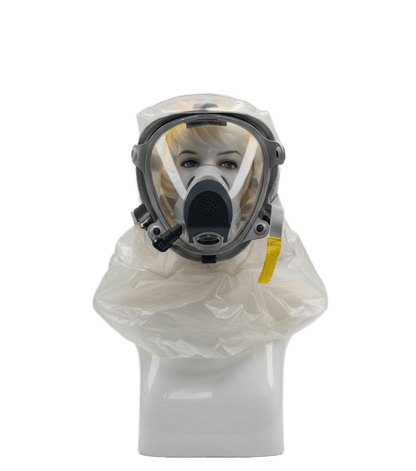 Israeli Sapphire CBRN PAPR Hood - Gas Mask for Bearded Men, 45 LPM, 40mm NATO