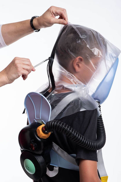 Supergum Quartz Child and Infant Respirator Hood – Designed for Clean Air and Comfortable Use