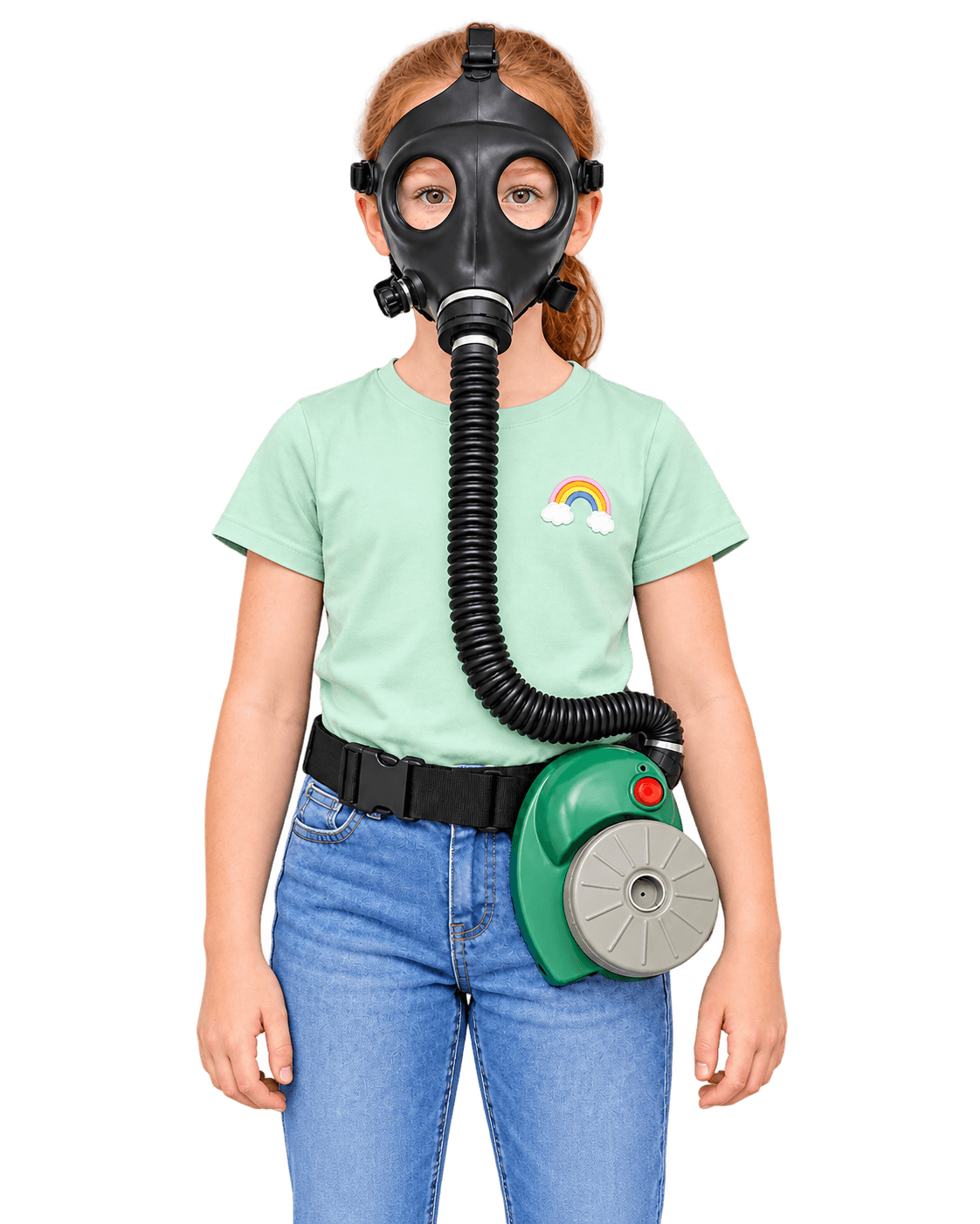 Israelsk 10A1 CBRN-gasmaskesæt til unge med ONYX 45 PAPR og M80-filter – alder 8-14 år