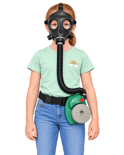 Israelsk 10A1 CBRN-gasmaskesæt til unge med ONYX 45 PAPR og M80-filter – alder 8-14 år