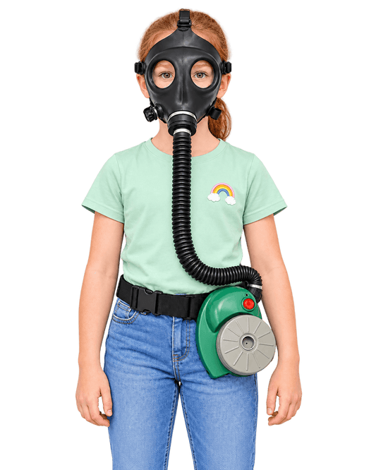 Israelsk 10A1 CBRN-gasmaskesæt til unge med ONYX 45 PAPR og M80-filter – alder 8-14 år