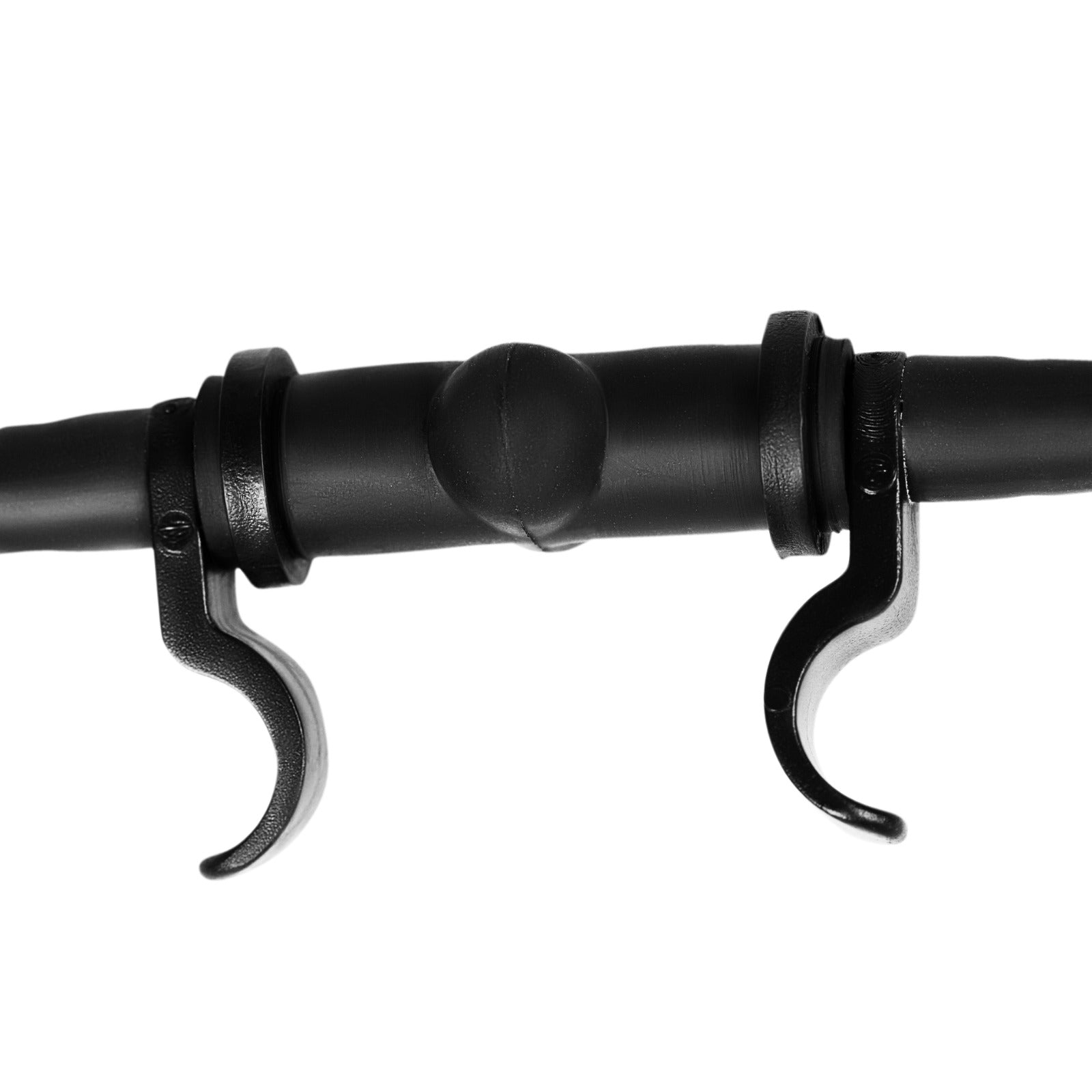 Close-up of drinking valve inside the hydration hose for Israeli gas mask - internal valve detail