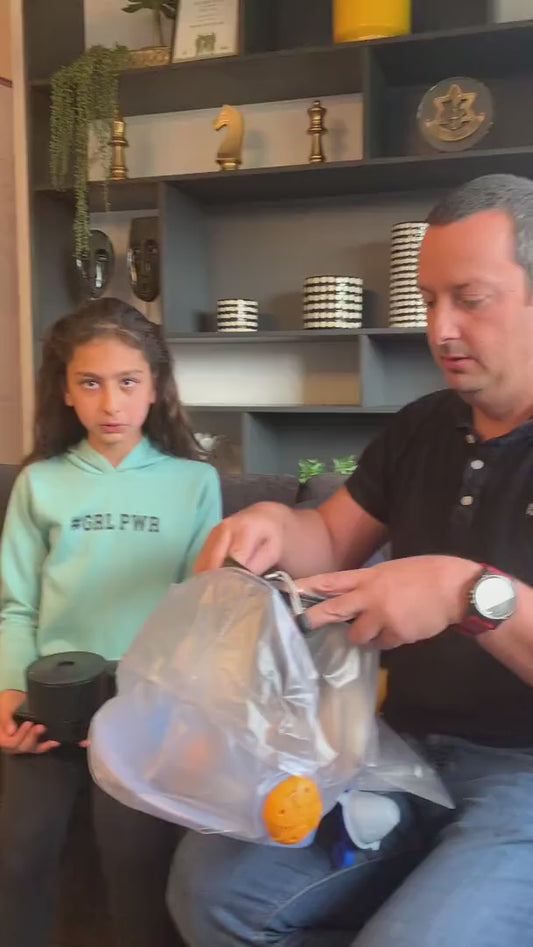 Supergum Quartz CBRN Child and Toddlers Respirator Hood Designed for Clean Air and Comfortable Use