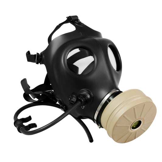 Israeli Adult Protective Gas Mask kit With 40mm Nato Filter Sealed And Original and Hydration Tube