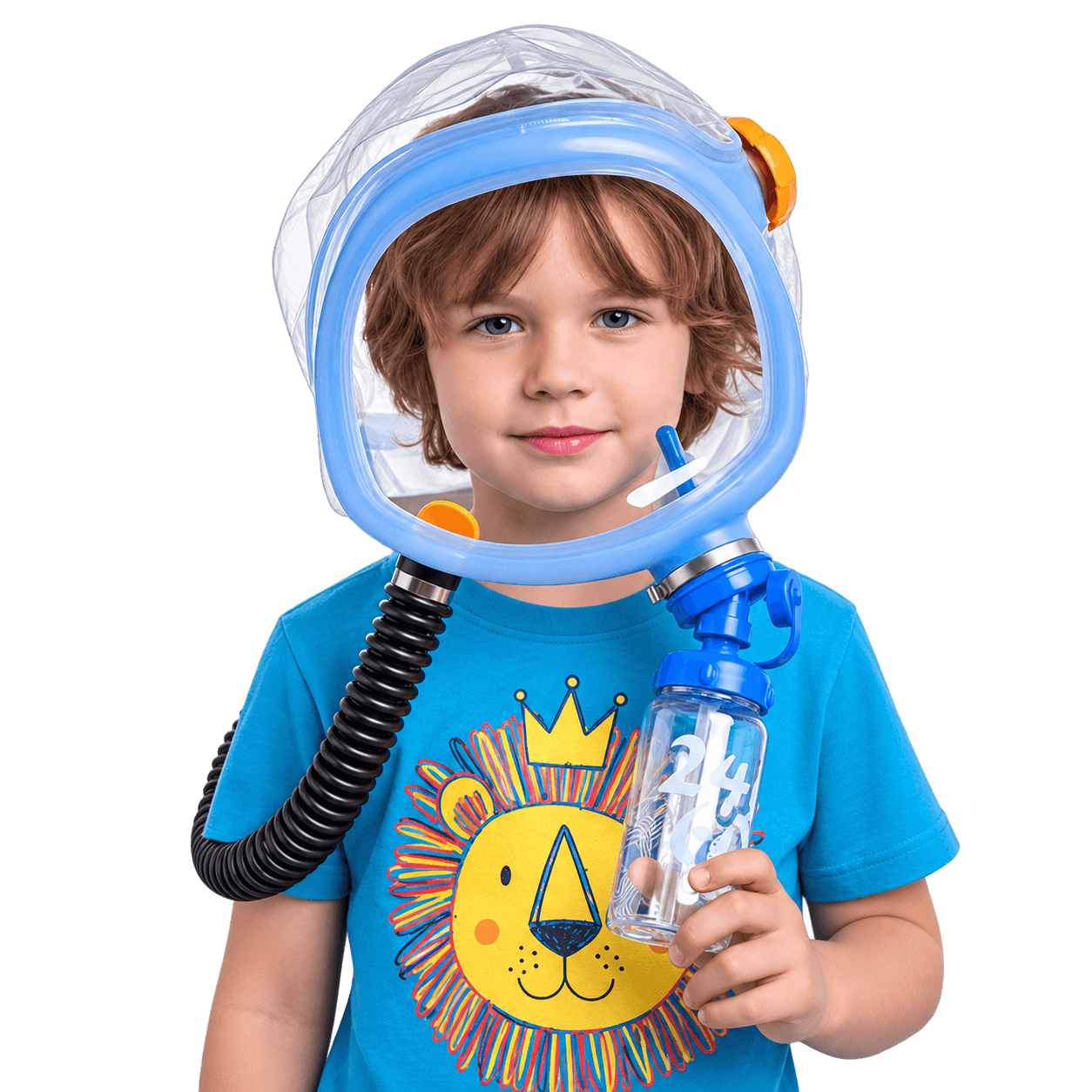 How to use the Supergum Quartz CBRN PAPR hood for children ages 3-8
