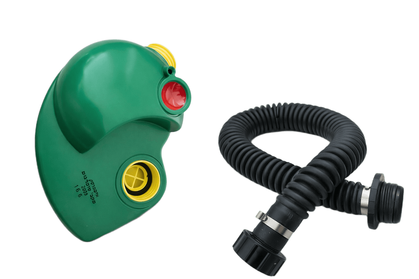 Supergum ONYX 45 LPM PAPR blower with 40mm NATO thread extension hose - Israeli CBRN powered air supply
